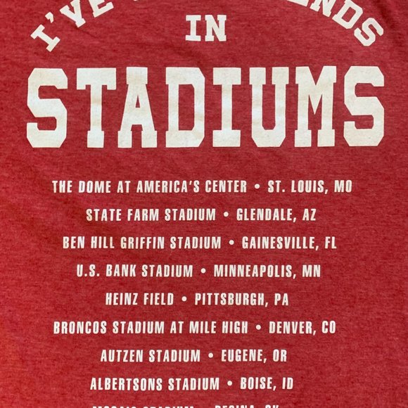 Garth Brooks Stadium Tour Concert T-Shirt. XL. Tultex. - Picture 5 of 9